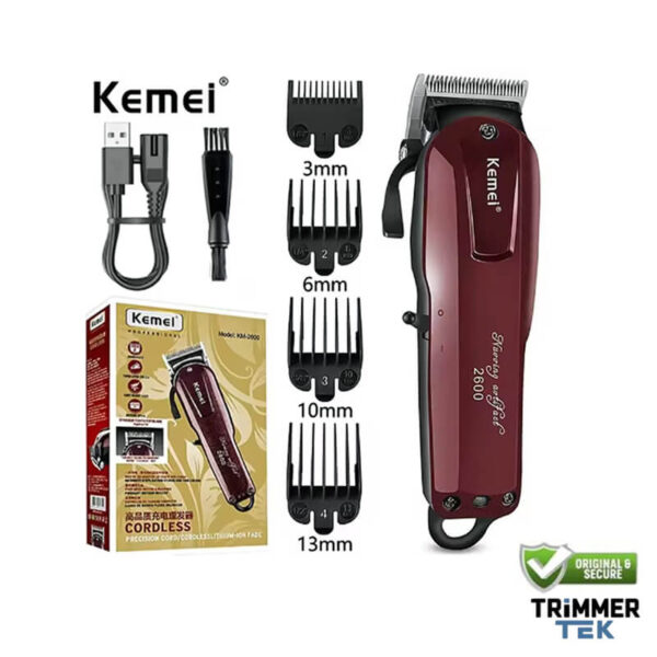 Kemei KM 2600 Professional Hair Clipper and Beard Trimmer